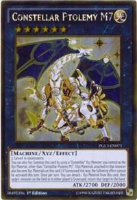 Constellar Ptolemy M7 PGL3-EN071 card from Premium Gold: Infinite Gold