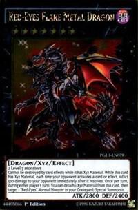 Red-Eyes Flare Metal Dragon PGL3-EN078 card from Premium Gold: Infinite Gold