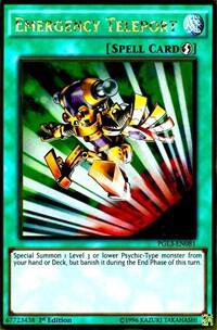 Emergency Teleport PGL3-EN081 card from Premium Gold: Infinite Gold