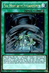 The Monarchs Stormforth PGL3-EN085 card from Premium Gold: Infinite Gold