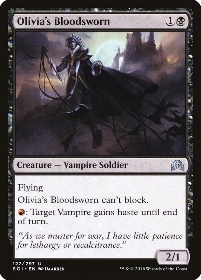 Olivia's Bloodsworn 127 card from Shadows over Innistrad