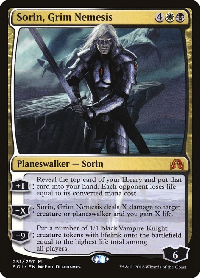 Sorin, Grim Nemesis 251 card from Shadows over Innistrad