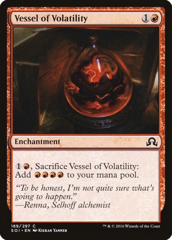 Vessel of Volatility 189 card from Shadows over Innistrad