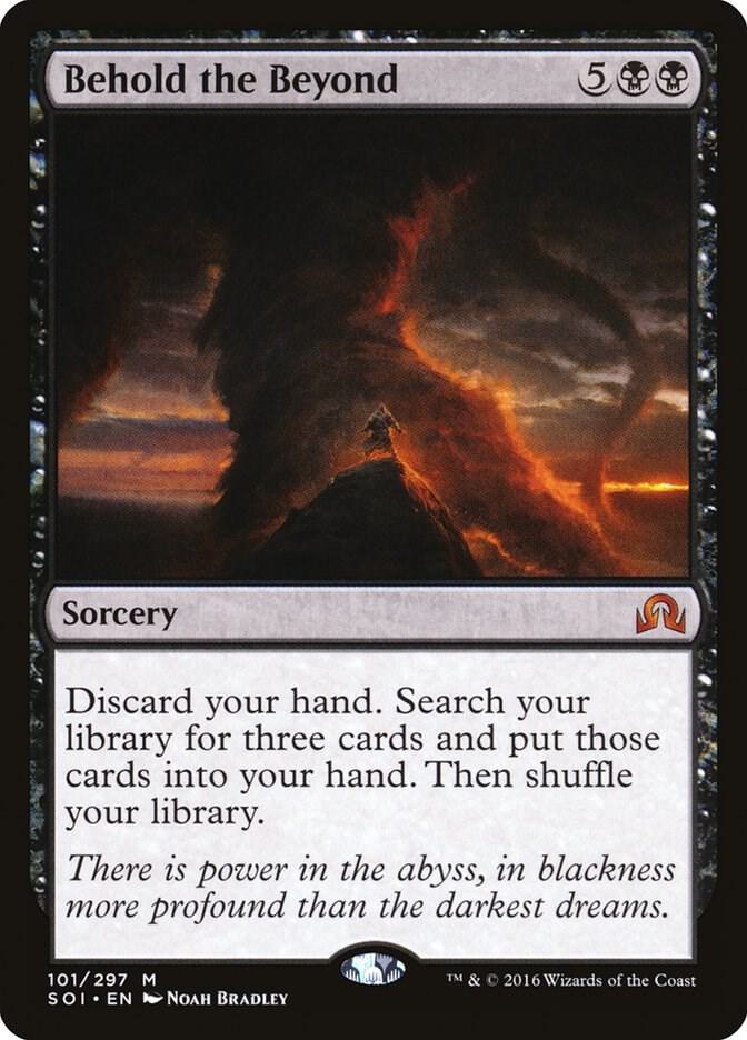 Behold the Beyond 101 card from Shadows over Innistrad