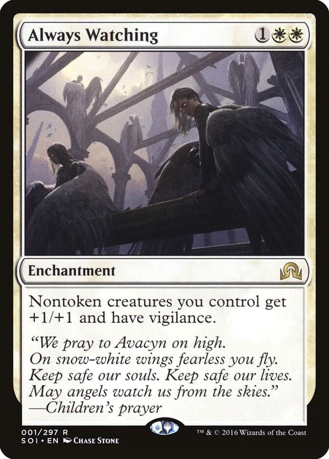 Always Watching 1 card from Shadows over Innistrad