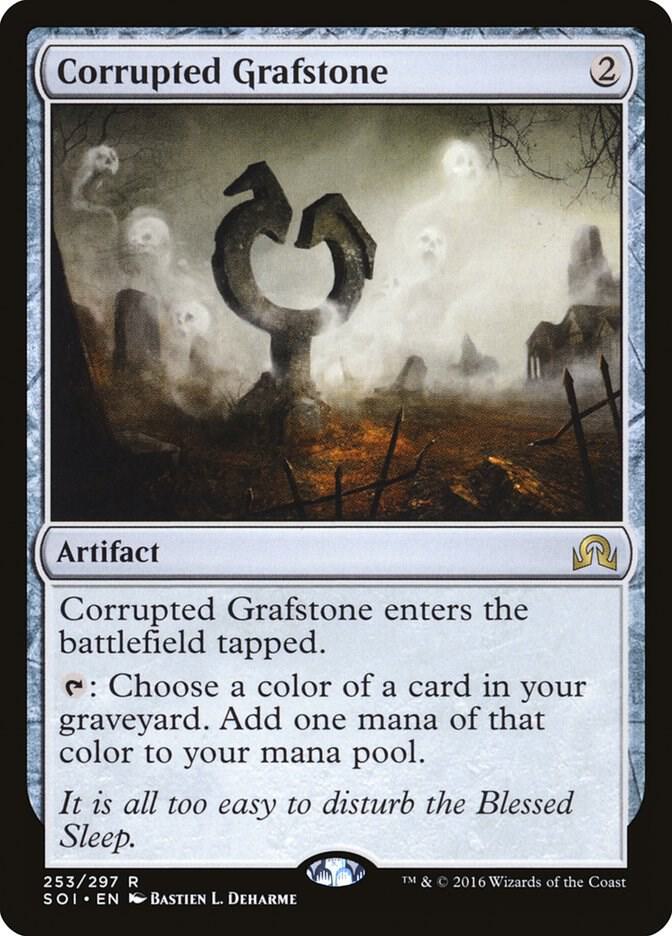 Corrupted Grafstone 253 card from Shadows over Innistrad