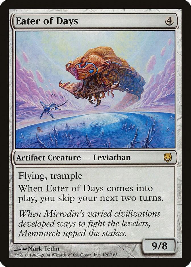 Eater of Days 120 card from Darksteel