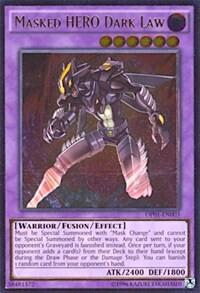 Masked HERO Dark Law (UTR) OP01-EN003 card from OTS Tournament Pack 1