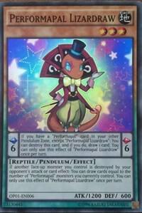 Performapal Lizardraw OP01-EN006 card from OTS Tournament Pack 1