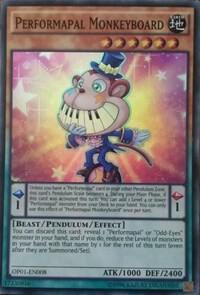 Performapal Monkeyboard OP01-EN008 card from OTS Tournament Pack 1