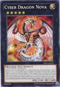 Cyber Dragon Nova OP01-EN021 card from OTS Tournament Pack 1