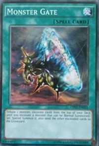 Monster Gate OP01-EN024 card from OTS Tournament Pack 1