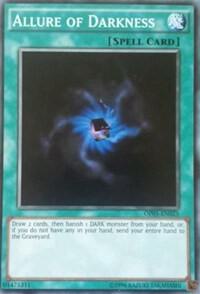 Allure of Darkness OP01-EN025 card from OTS Tournament Pack 1