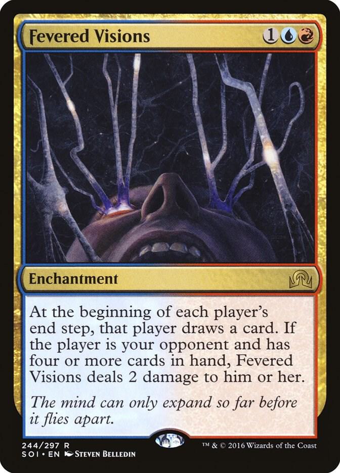 Fevered Visions 244 card from Shadows over Innistrad