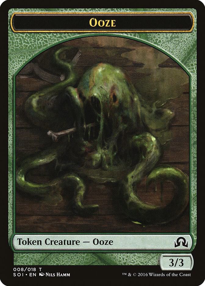 Ooze Token 8 card from Shadows over Innistrad
