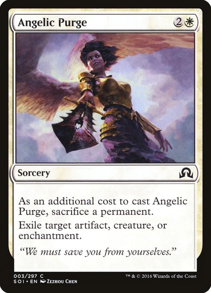 Angelic Purge 3 card from Shadows over Innistrad