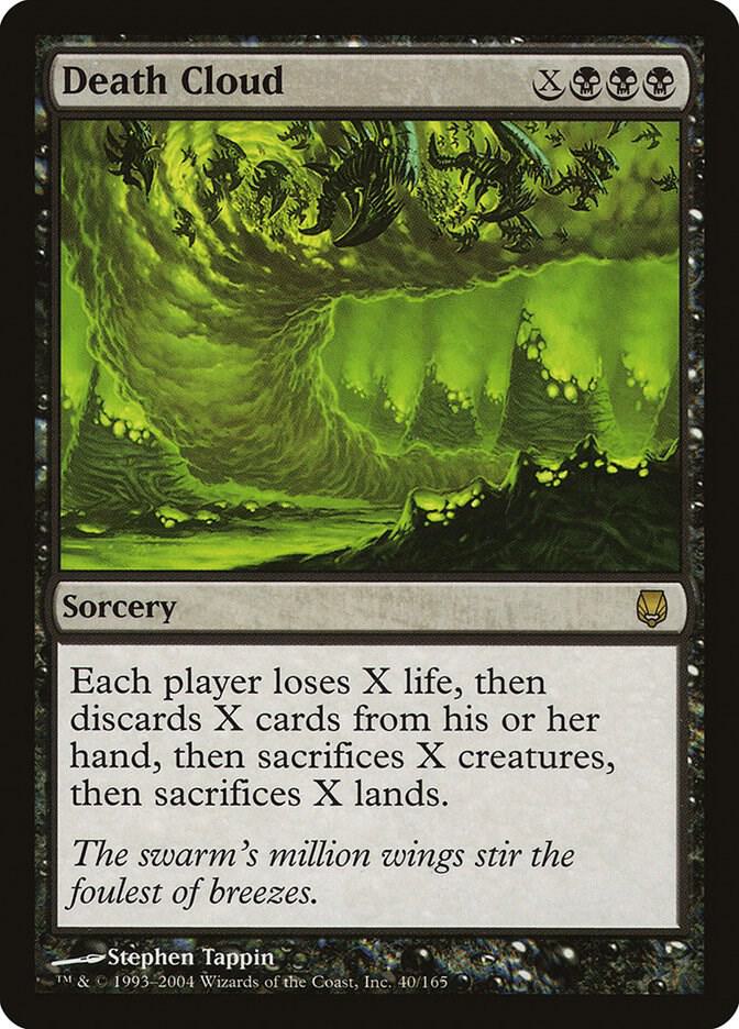 Death Cloud 40 card from Darksteel