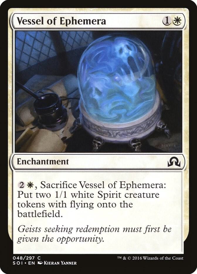 Vessel of Ephemera 48 card from Shadows over Innistrad