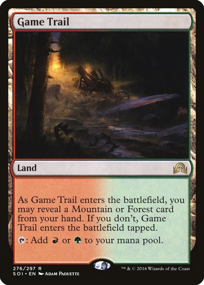 Game Trail 276 card from Shadows over Innistrad