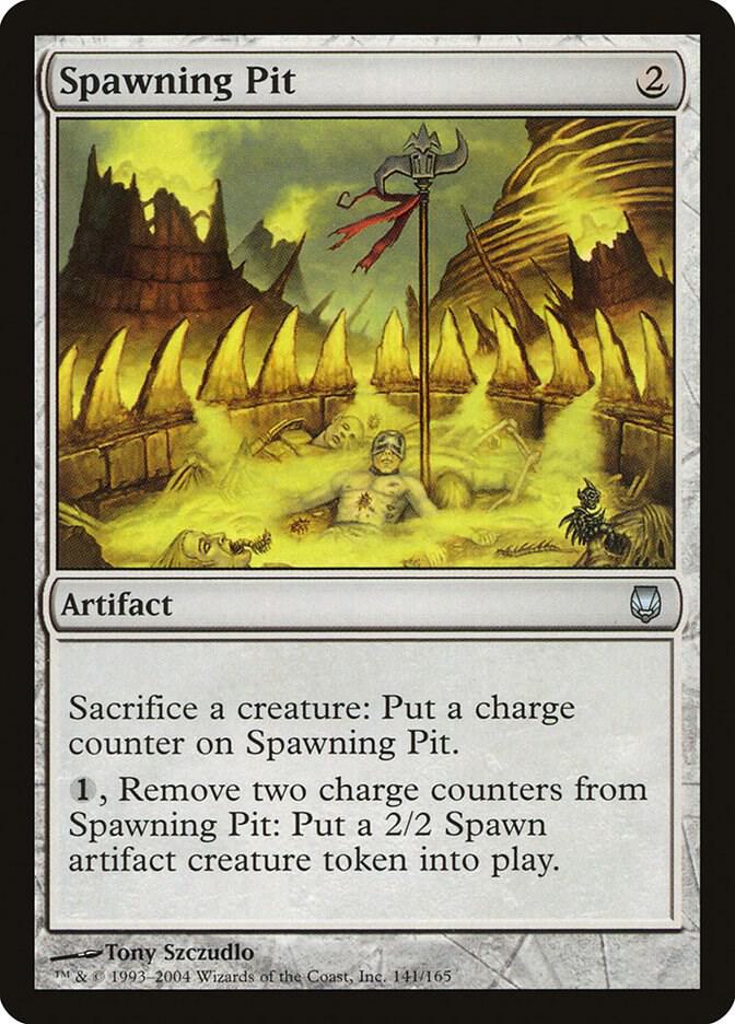 Spawning Pit 141 card from Darksteel
