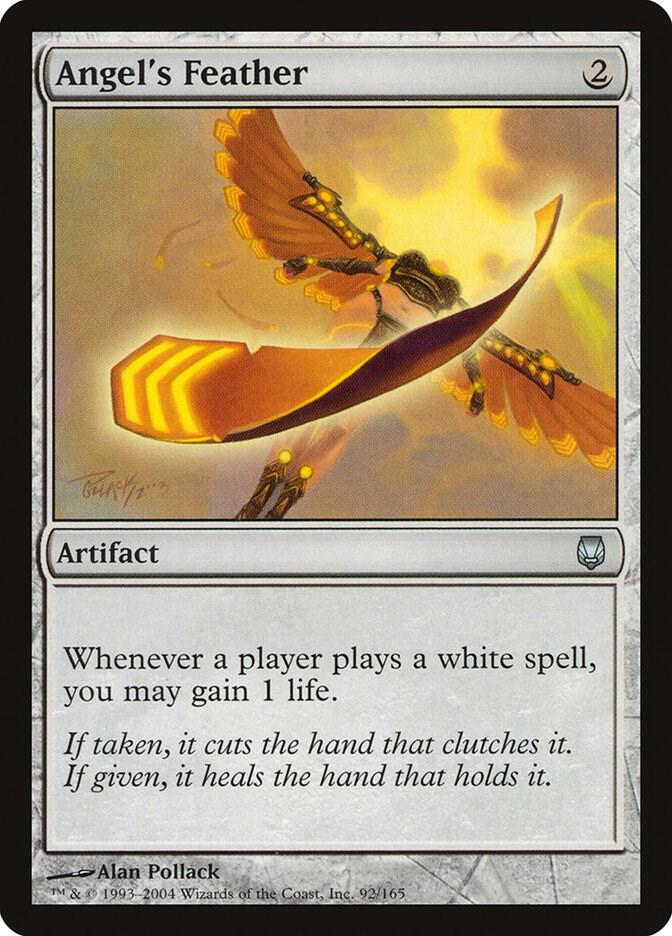 Angel's Feather 92 card from Darksteel