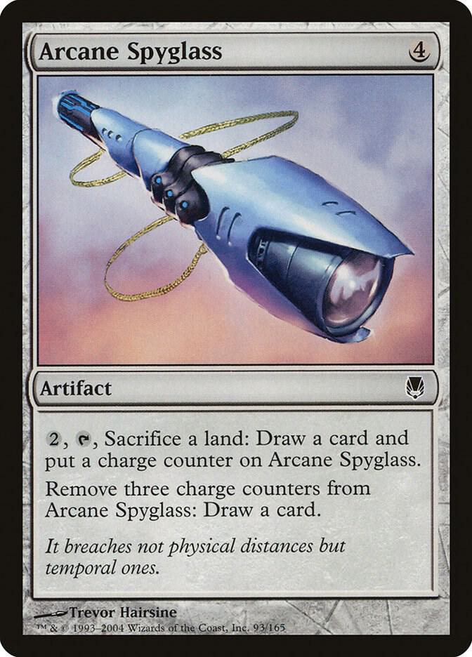 Arcane Spyglass 93 card from Darksteel