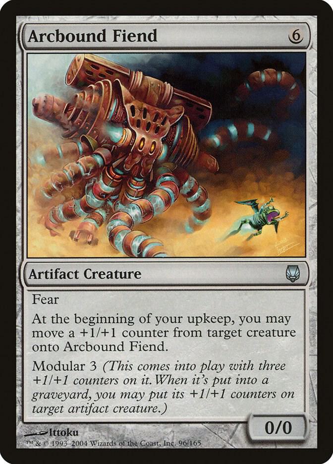 Arcbound Fiend 96 card from Darksteel