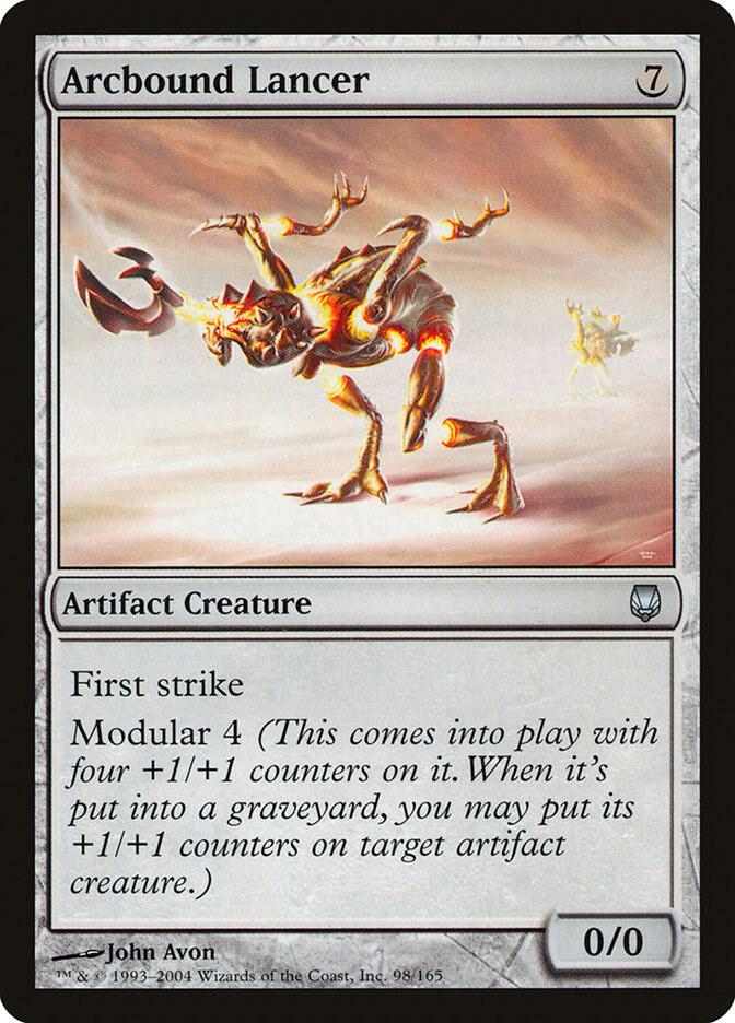 Arcbound Lancer 98 card from Darksteel