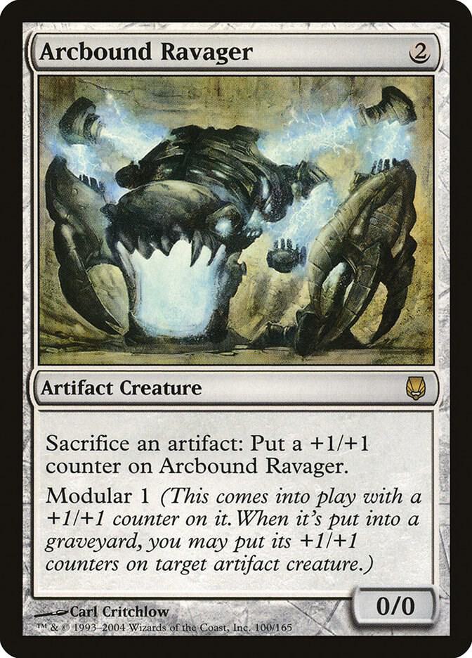 Arcbound Ravager 100 card from Darksteel