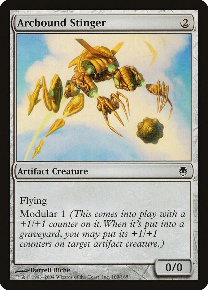 Arcbound Stinger 103 card from Darksteel