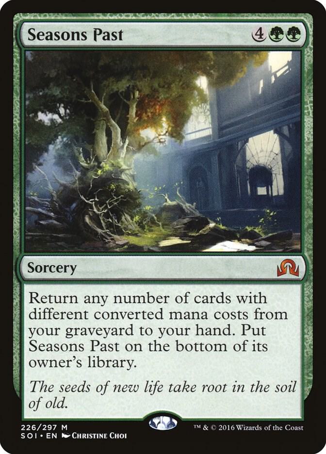 Seasons Past 226 card from Shadows over Innistrad