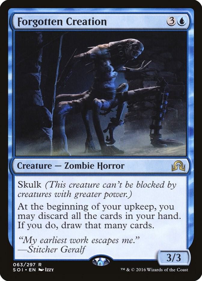 Forgotten Creation 63 card from Shadows over Innistrad