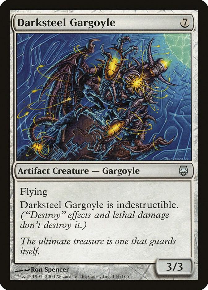 Darksteel Gargoyle 111 card from Darksteel