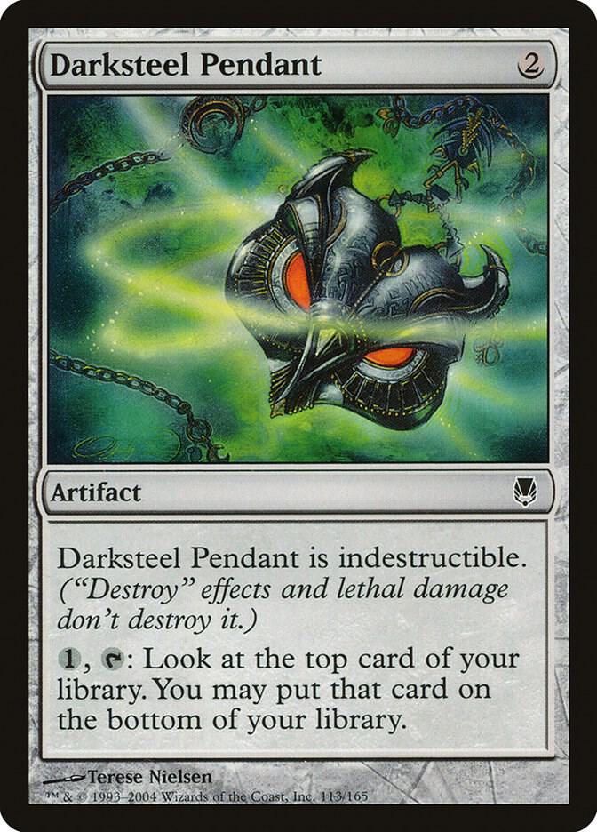 Darksteel Pendant 113 card from Darksteel