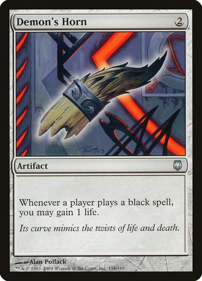 Demon's Horn 116 card from Darksteel