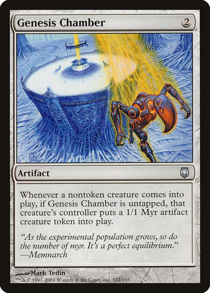 Genesis Chamber 122 card from Darksteel