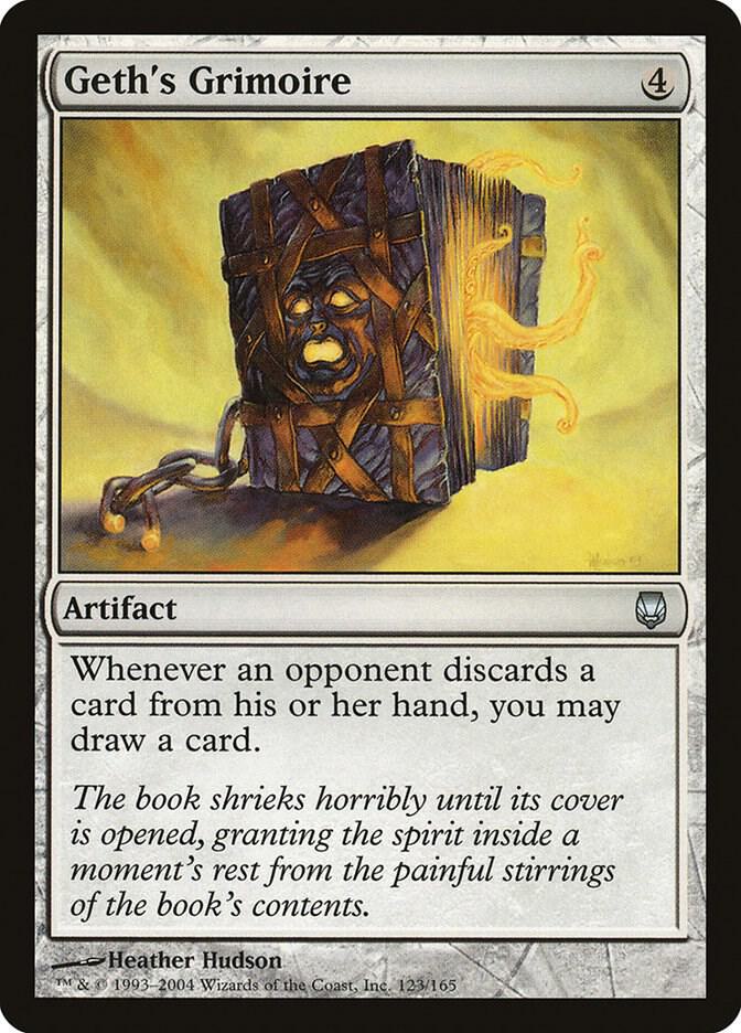 Geth's Grimoire 123 card from Darksteel