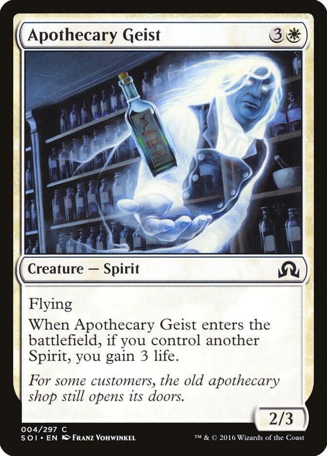 Apothecary Geist 4 card from Shadows over Innistrad