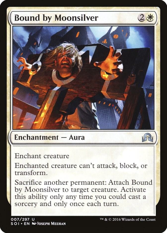 Bound by Moonsilver 7 card from Shadows over Innistrad