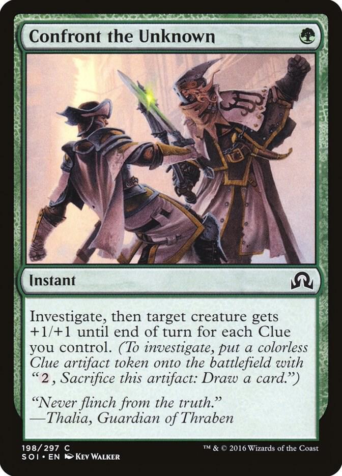 Confront the Unknown 198 card from Shadows over Innistrad