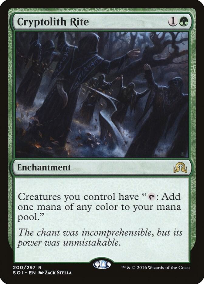 Cryptolith Rite 200 card from Shadows over Innistrad