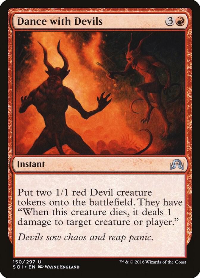 Dance with Devils 150 card from Shadows over Innistrad
