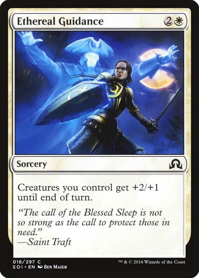 Ethereal Guidance 18 card from Shadows over Innistrad
