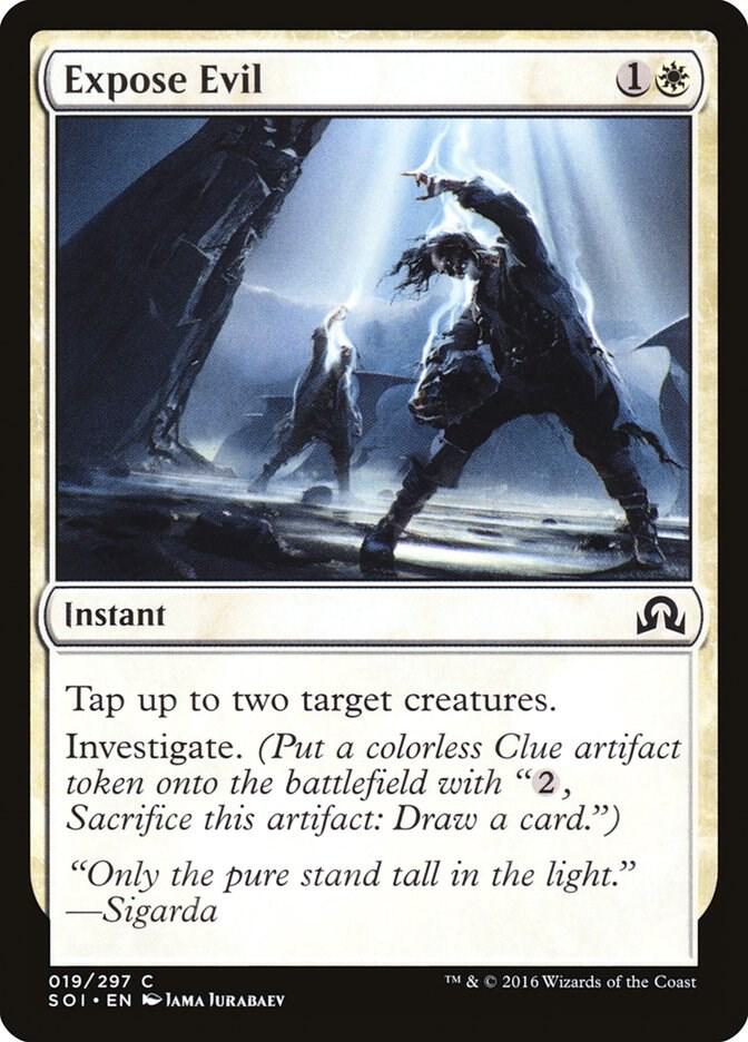 Expose Evil 19 card from Shadows over Innistrad