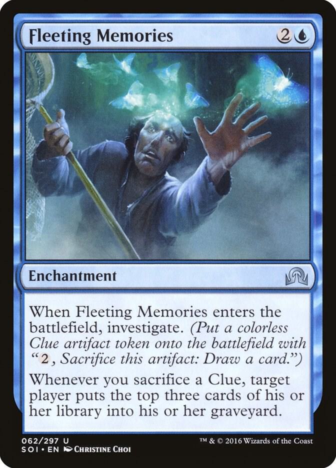 Fleeting Memories 62 card from Shadows over Innistrad