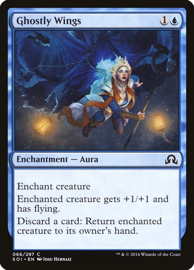 Ghostly Wings 66 card from Shadows over Innistrad