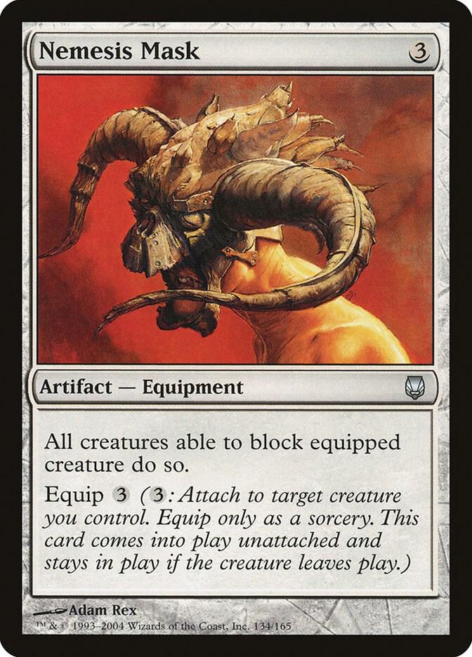 Nemesis Mask 134 card from Darksteel