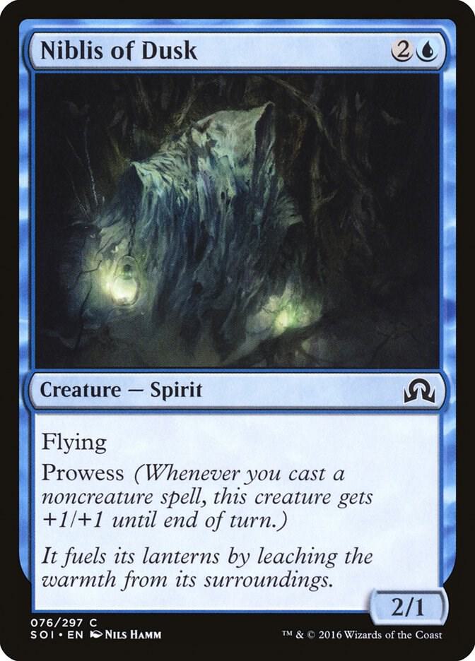 Niblis of Dusk 76 card from Shadows over Innistrad