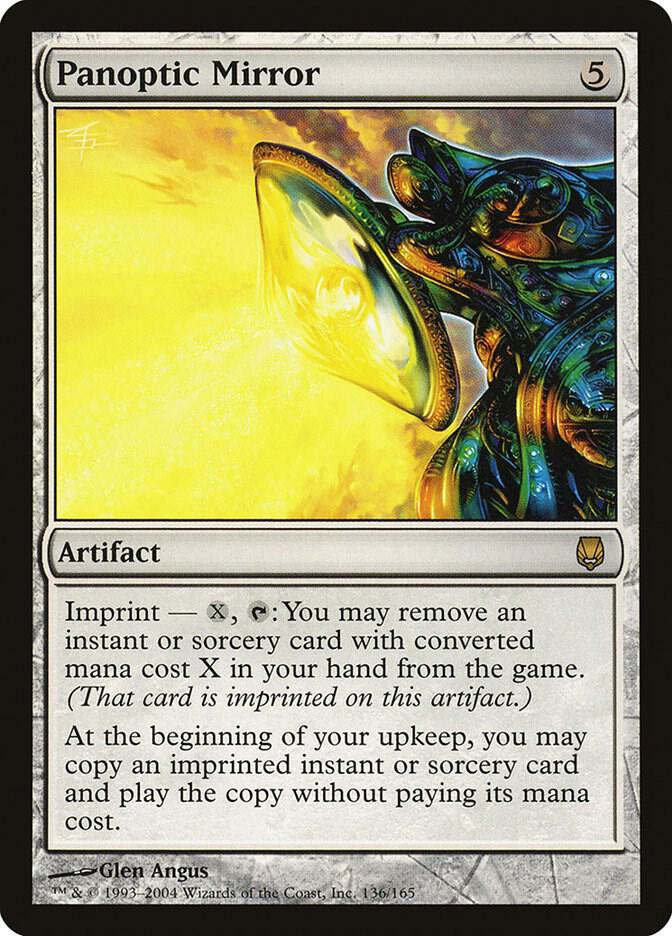 Panoptic Mirror 136 card from Darksteel