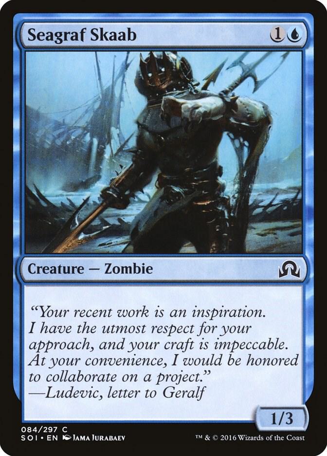Seagraf Skaab 84 card from Shadows over Innistrad